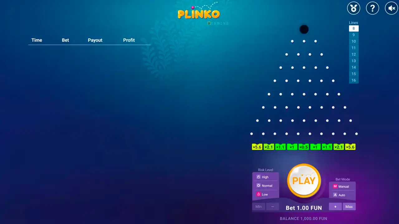 Play Plinko app